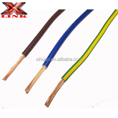 1.5mm filo isolante elettrico in pvc e cavo con materiale isolante