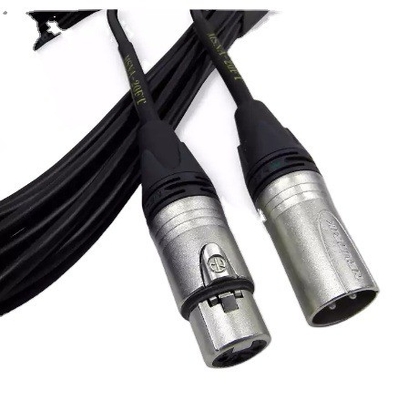 Cable acustico XLR con connettore in oro