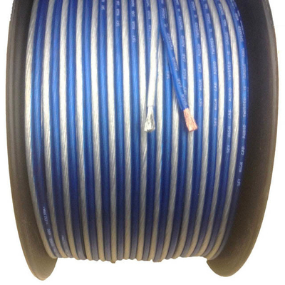 Cable per altoparlanti OFC a giacca trasparente flessibile per connessione audio e prestazioni