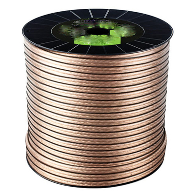 Cable per altoparlanti OFC a giacca trasparente flessibile per connessione audio e prestazioni