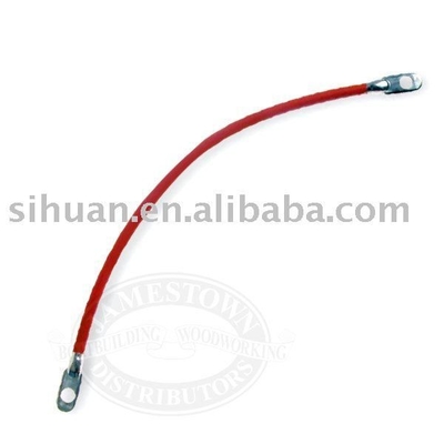5/16' Lug Terminals 12" Tinned Copper Battery Inverter Cable per Auto Truck RV Solar