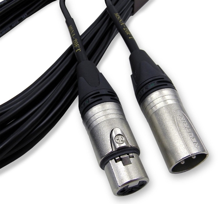 Cable audio per microfono a protezione con connettore in oro 0,22 mm2 0,35 mm2 per un suono chiaro