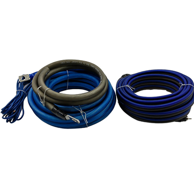 5.2m PVC Jacket High End 1/0 4 8 AWG Gauge Car Amplifier Wiring Kit per sistemi audio per auto
