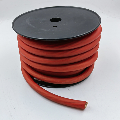 Cavo di alimentazione audio per auto 1/0 AWG GA Gauge Flessibile Giacca in PVC traslucido per terra auto