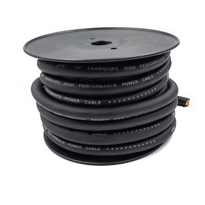 1/0 AWG Oversize Gauge 4/0 GA Auto Audio OFC Cavo di alimentazione Soft Touch Giacca in PVC flessibile