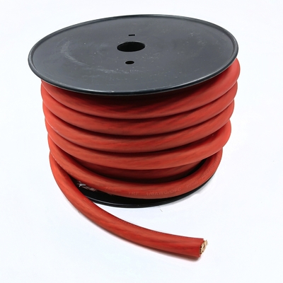 1/0 AWG Oversize Gauge 4/0 GA Auto Audio OFC Cavo di alimentazione Soft Touch Giacca in PVC flessibile