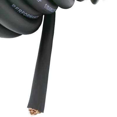 1/0 AWG Oversize Gauge 4/0 GA Auto Audio OFC Cavo di alimentazione Soft Touch Giacca in PVC flessibile