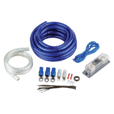 Completo kit di cablaggio dell'amplificatore per auto in rame OFC conforme alla specifica CEA-2015 degli Stati Uniti 0GA AWG