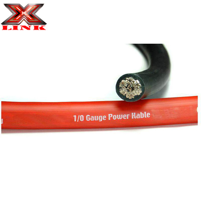 Giacca di PVC morbido Super morbido flessibile freddo 0ga Car Amp Cavo di alimentazione filo in qualsiasi colore