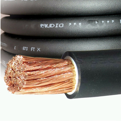 CCA Conduttore Auto Audio Terrazzo filo di alimentazione trasparente PVC giacca Top Flex 4 AWG Gauge
