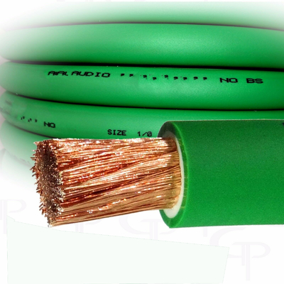 CCA Conduttore Auto Audio Terrazzo filo di alimentazione trasparente PVC giacca Top Flex 4 AWG Gauge