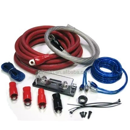 Migliora l'audio della tua auto con il kit di cablaggio dell'amplificatore a calibro zero di 3000 watt e colore personalizzabile