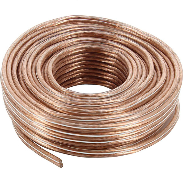 14 12 16AWG OFC Bare Copper High End Home Theater Audio Speaker Cable con giacca di PVC morbida