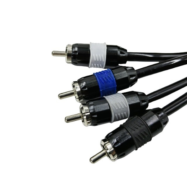 Cavo RCA in PVC morbido con conduttore OFC in qualsiasi colore
