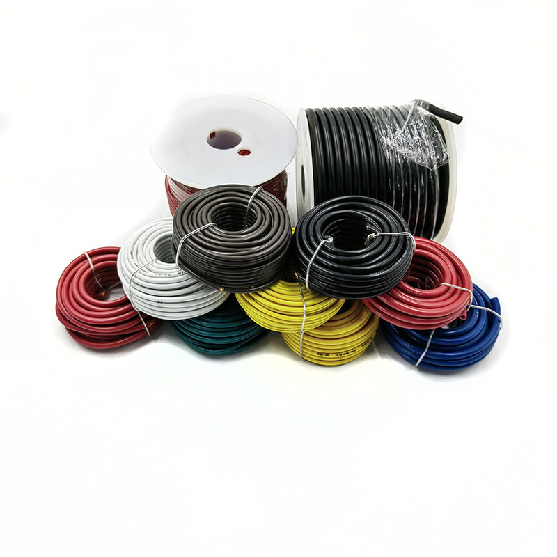 10 12 14 16 18 AWG Gauge GA Automotive Primary Wire Cavo elettrico con giacca in PVC