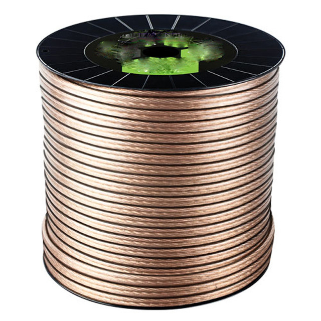 Multimedia 16 calibro 2 conduttore altoparlante standard Wire Roll con colore del connettore oro
