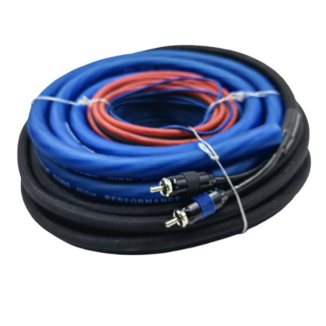 Stock 0/2/4/8 Gauge OFC/CCA Car Audio Amplifier cablaggio kit per i vostri bisogni audio