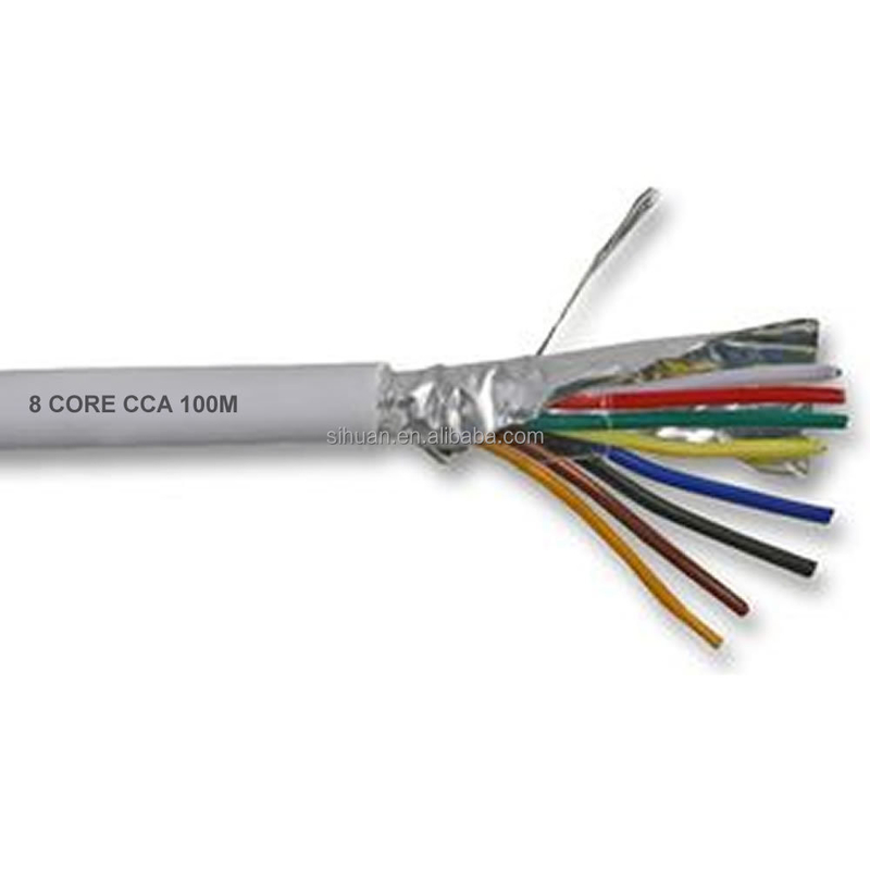 Cable di allarme antincendio a fili 2c 4c 8c 12c 20c con isolamento in PVC