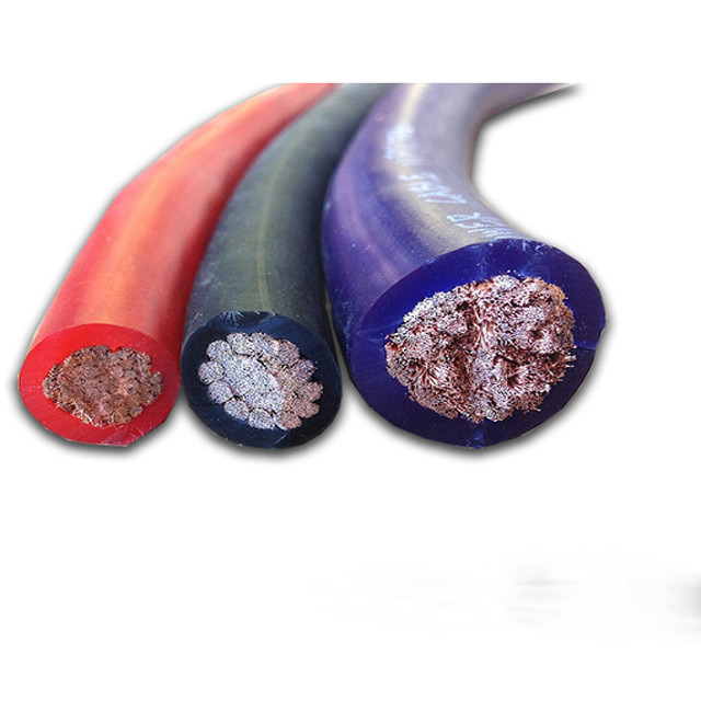 Giacca di PVC morbido 20mm2 35mm2 50mm2 16mm2 10mm2 cavo di alimentazione dell'amplificatore per l'audio auto