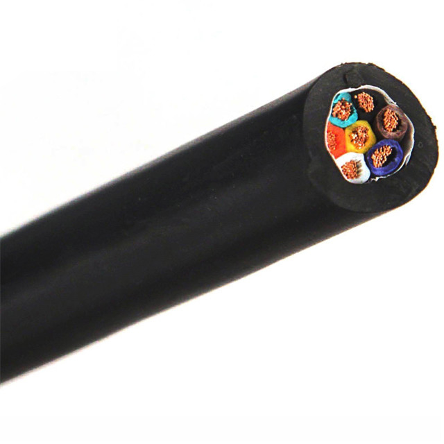 Conduttore di rame rinchiuso 12V 36V Max 14 Gauge 7 Way Extension RV Trailer Wire Cable