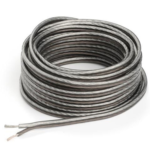 14 Gauge AWG OFC Acciaio per altoparlanti in rame in scatola per auto audio per la casa Giacca in PVC protetta