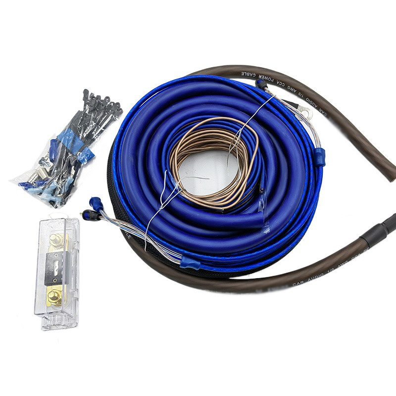 Speaker CCA/OFC Copper Wire 4/8 Gauge Car Amp Wiring Kit per un miglior trasferimento del segnale