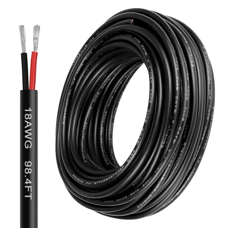 Industriale 14 AWG conduttore a fili 2 conduttore filo elettrico per illuminazione esterna