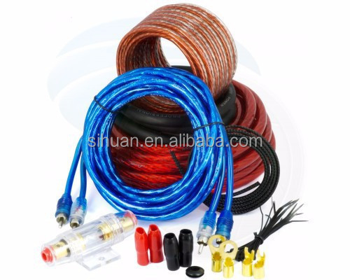 RCA Standard Wire Car Audio Cable Kit E kit di cablaggio dell'amplificatore auto Maschio Femmina