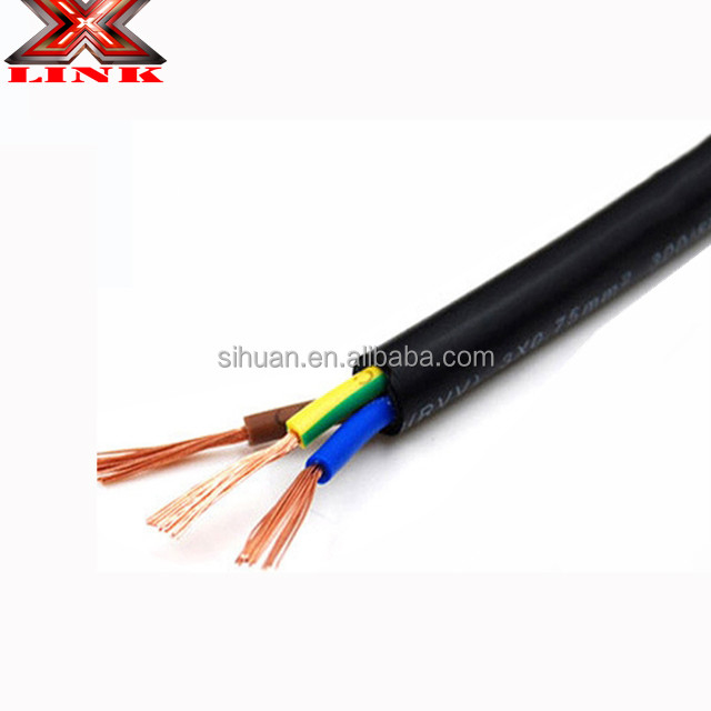 Conduzione a filo elettrico elettrodomestico filo elettrico 14 ga x4c 18awg x3c in nero o bianco
