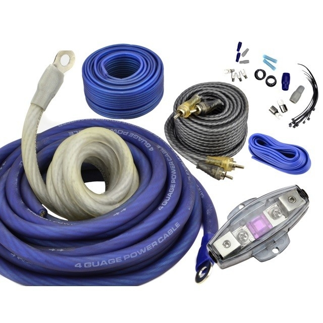Conductor a strato a bassa tensione 8ga 4ga 0ga 2ga Amplificatore kit di cablaggio con competitivo