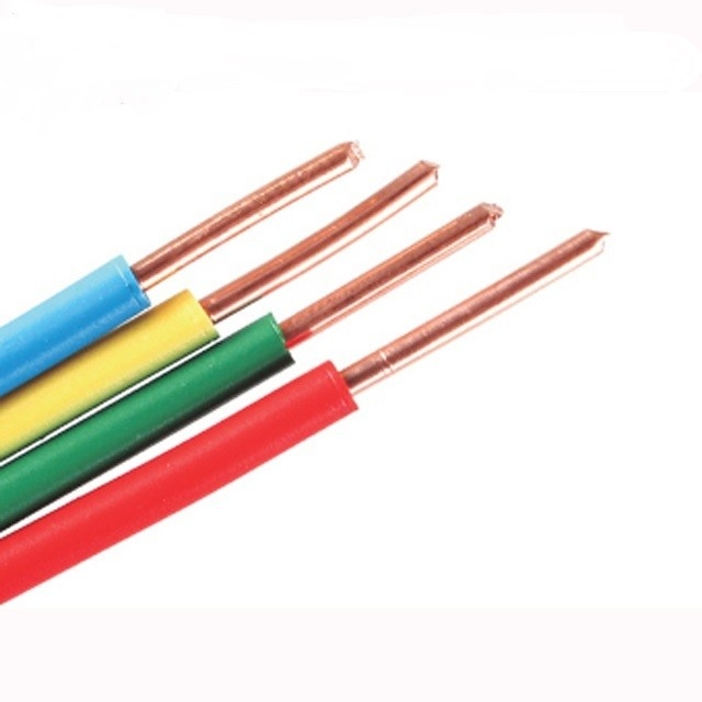 BV RVV Cavo elettrico in rame con tipo di conduttore a fili e giubbotto in PVC