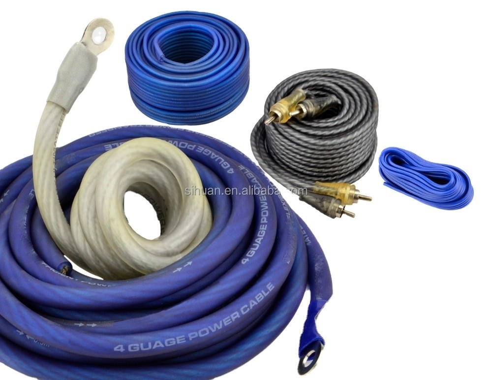 Kit di installazione del cavo stereo auto a 2 calibri con materiale isolante in PVC